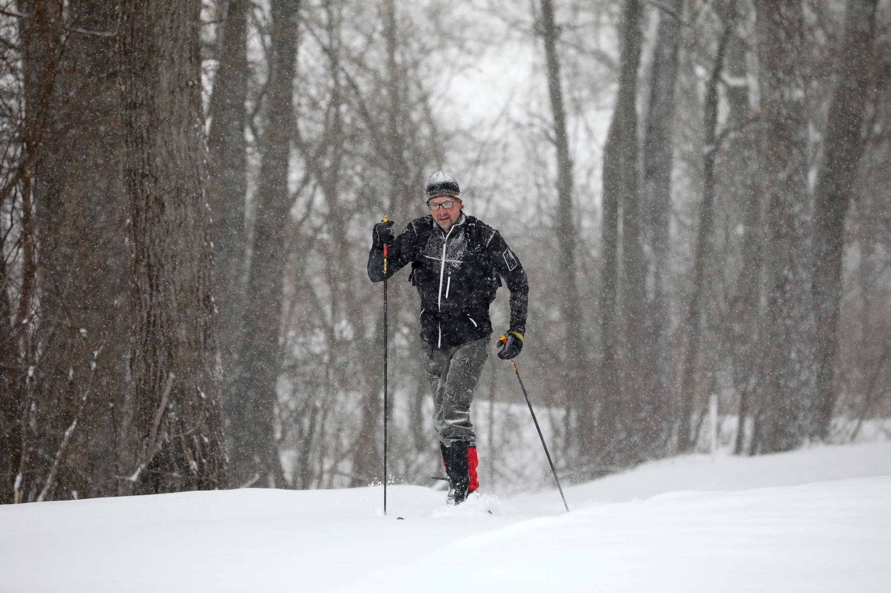 Winter storm hits Madison area